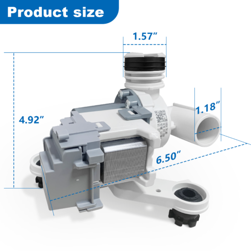 DC97-19289F Drain pump assembly - Image 2